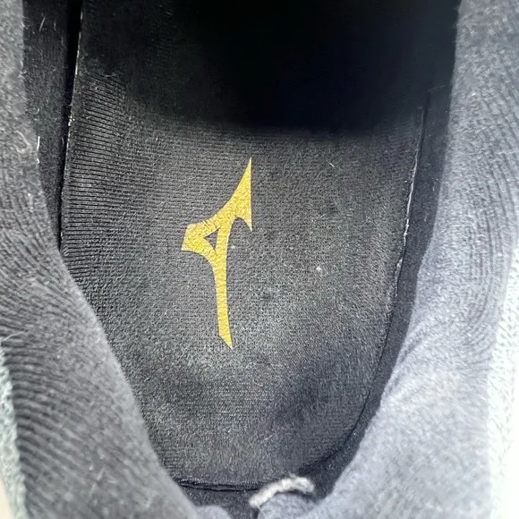 Yellow and Black Athletic Shoes with Knit Design