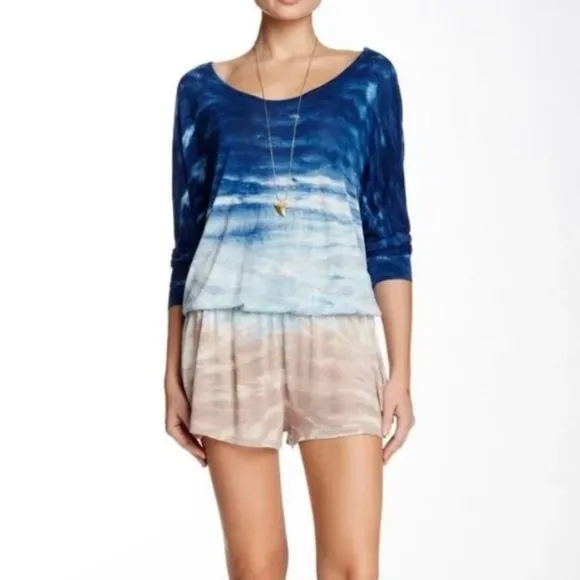 Young Fabulous and Broke Jasmin tie-dye romper
