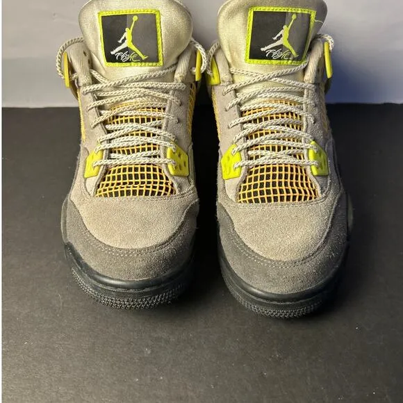 Youth Nike Air Jordan 4 Retro SE GS 'Neon 95' Size 7Y